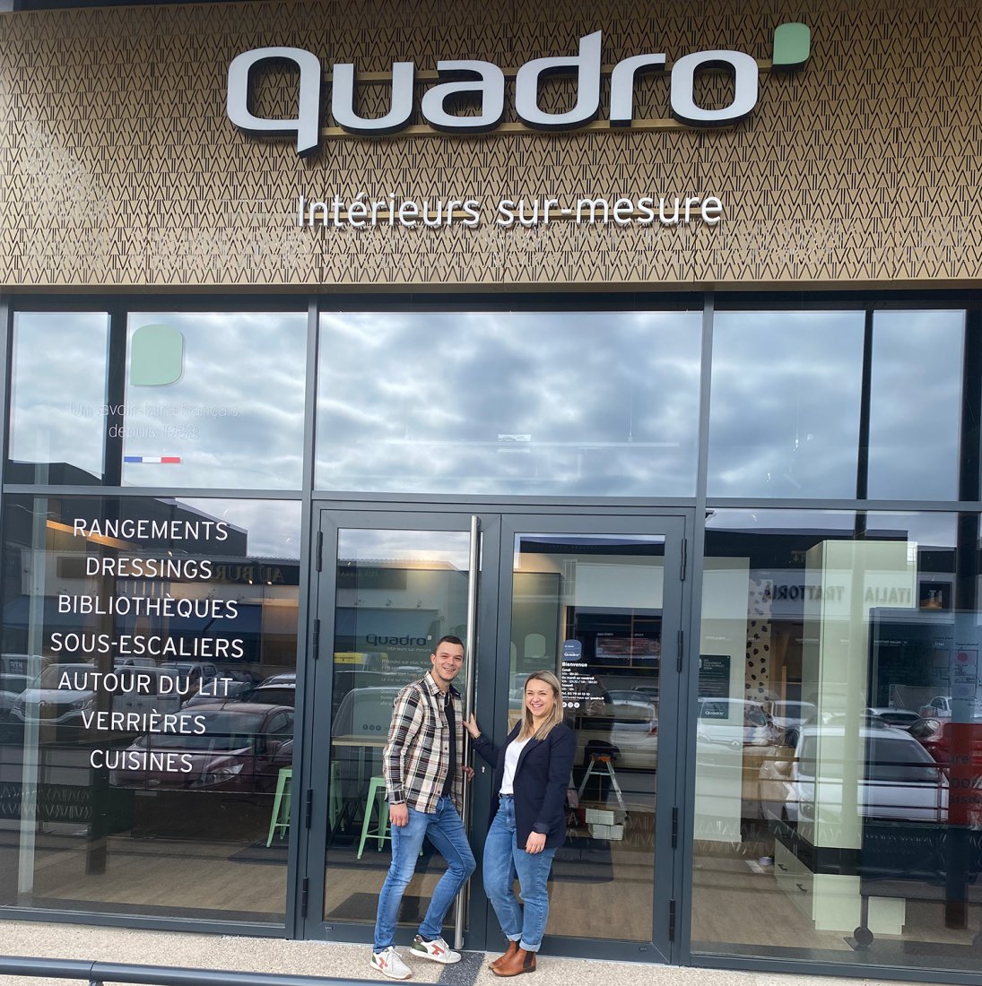 Ouverture dun nouveau magasin Quadro  Chalon-sur-Sane jeudi 7 mars.