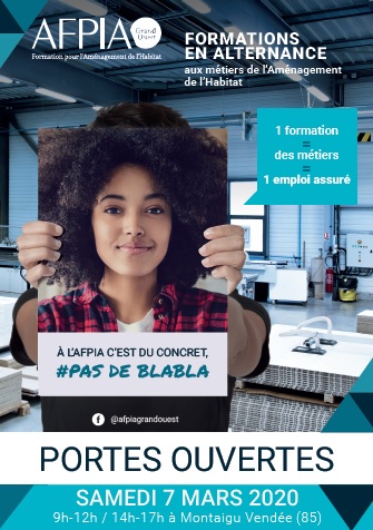 AFPIA GRAND OUEST : Portes Ouvertes le Samedi 7 mars 2020 AFPIA GRAND OUEST : Portes Ouvertes le Samedi 7 mars 2020