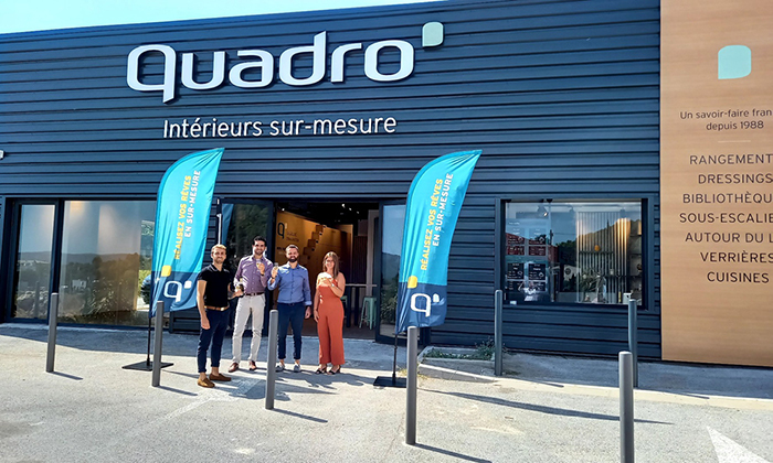 L’ouverture du nouveau magasin Quadro de Marseille à la Valentine (12ème) L’ouverture du nouveau magasin Quadro de Marseille à la Valentine (12ème)