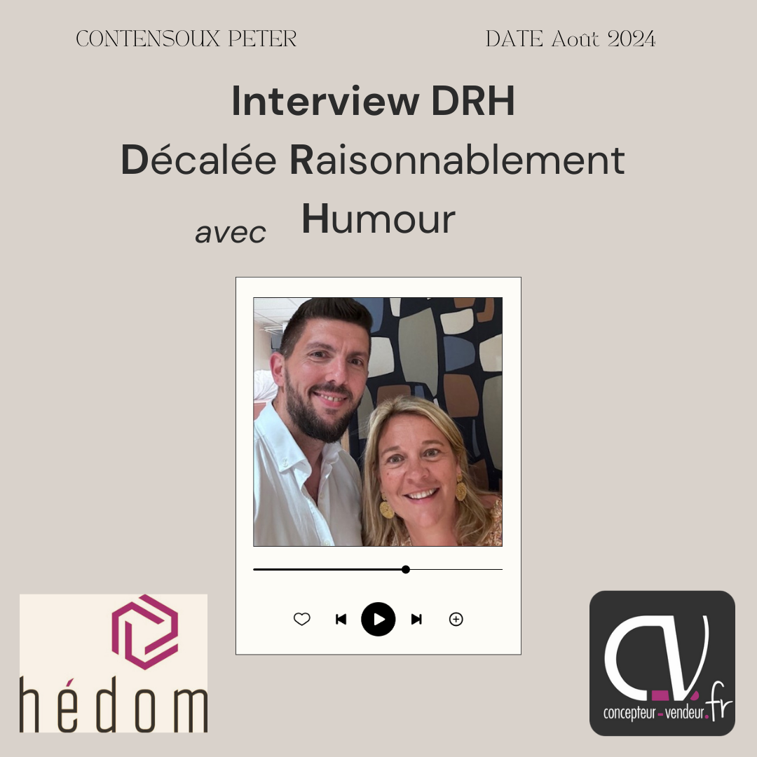 Interview DRH Peter Contensoux Hedom