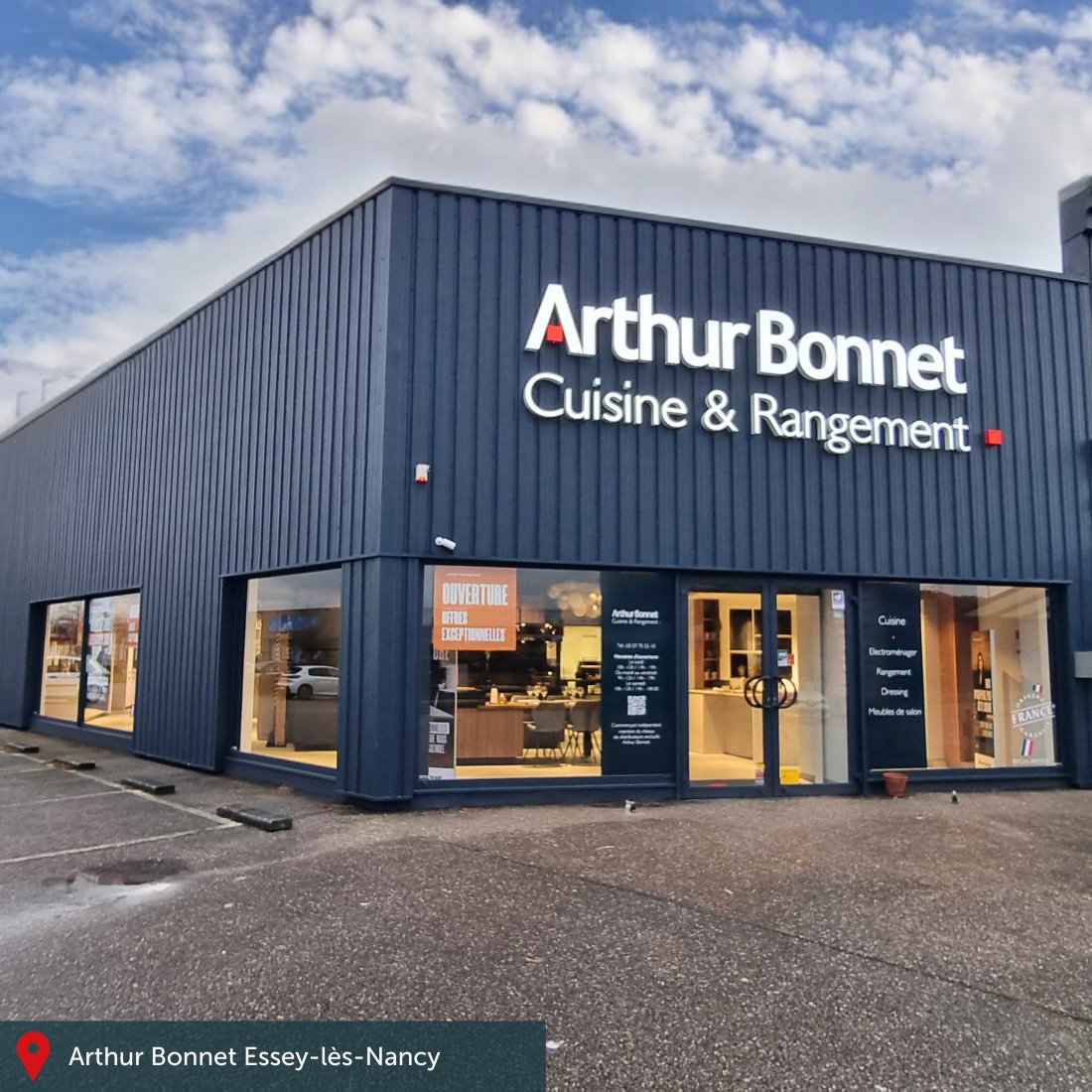 Ouverture Arthur Bonnet Essey-les-Nancy