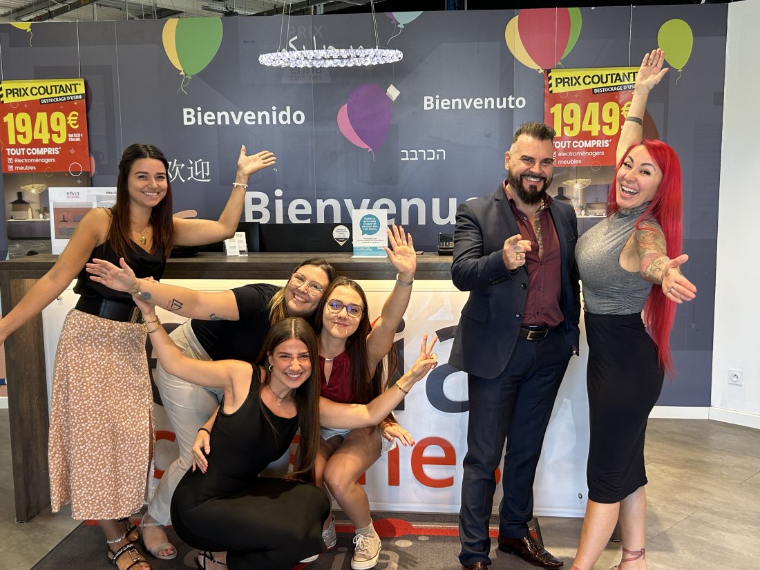 Nouvelle dynamique pour Envia Cuisines Frjus : un couple passionn reprend les rnes du magasin