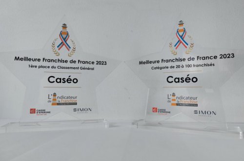 CASEO MEILLEURE FRANCHISE DE FRANCE, Avec 96.6% de satisfaction générale