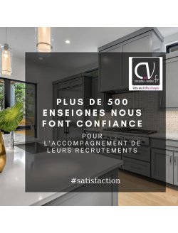 PLUS DE 500 ENSEIGNES NOUS FONT CONFIANCE ! PLUS DE 500 ENSEIGNES NOUS FONT CONFIANCE !